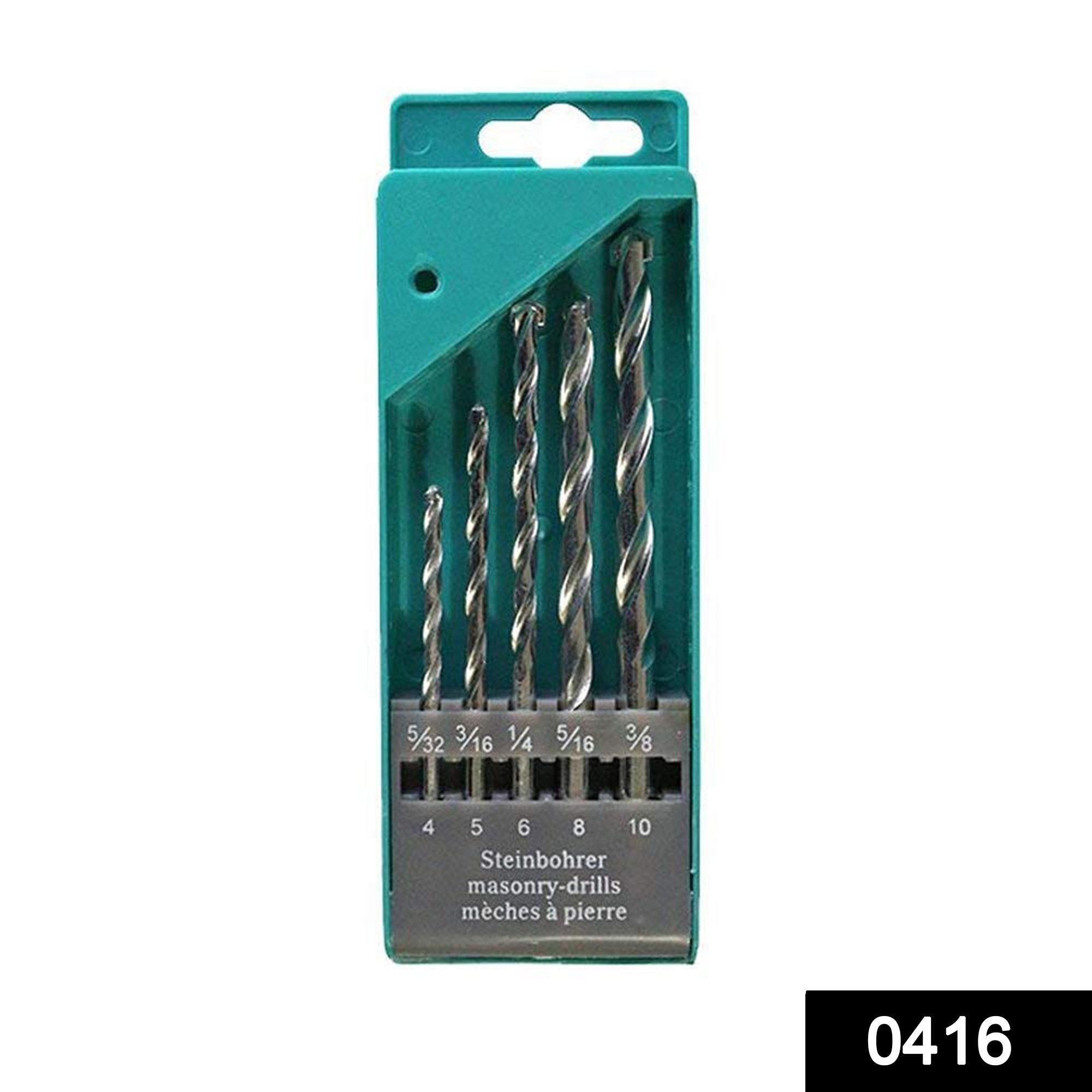 0416 Metal Drill Bit Set (Multicolor, 5-Piece) - SkyShopy 0416 Metal Drill Bit Set (Multicolor, 5-Piece) - SkyShopy
